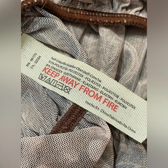 SOLD Free People Under It All Ruched Mesh Turtleneck Bodysuit NWT Small - Picture 15 of 15